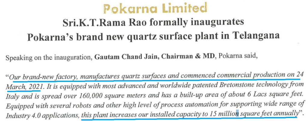 Pokarna Ltd (NSE – POKARNA) – Feb’24 Alpha stock – Katalyst Wealth